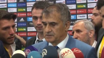 Beşiktaş Teknik Direktörü Güneş ve Futbolcu Serdar'ın Açıklamaları