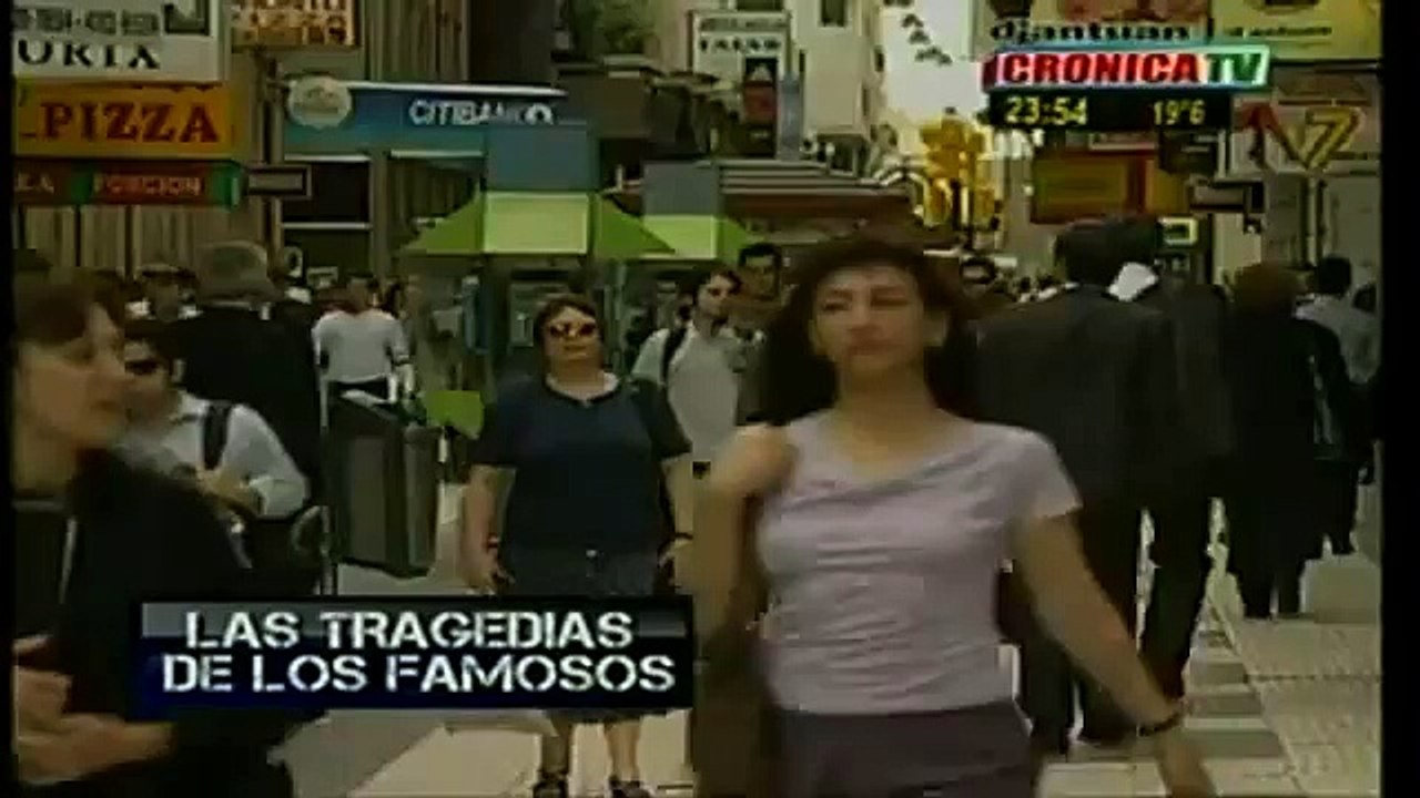 TRAGEDIA DE FAMOSOS CRONICA TV - RENE FAVALORO 27 PARTE)