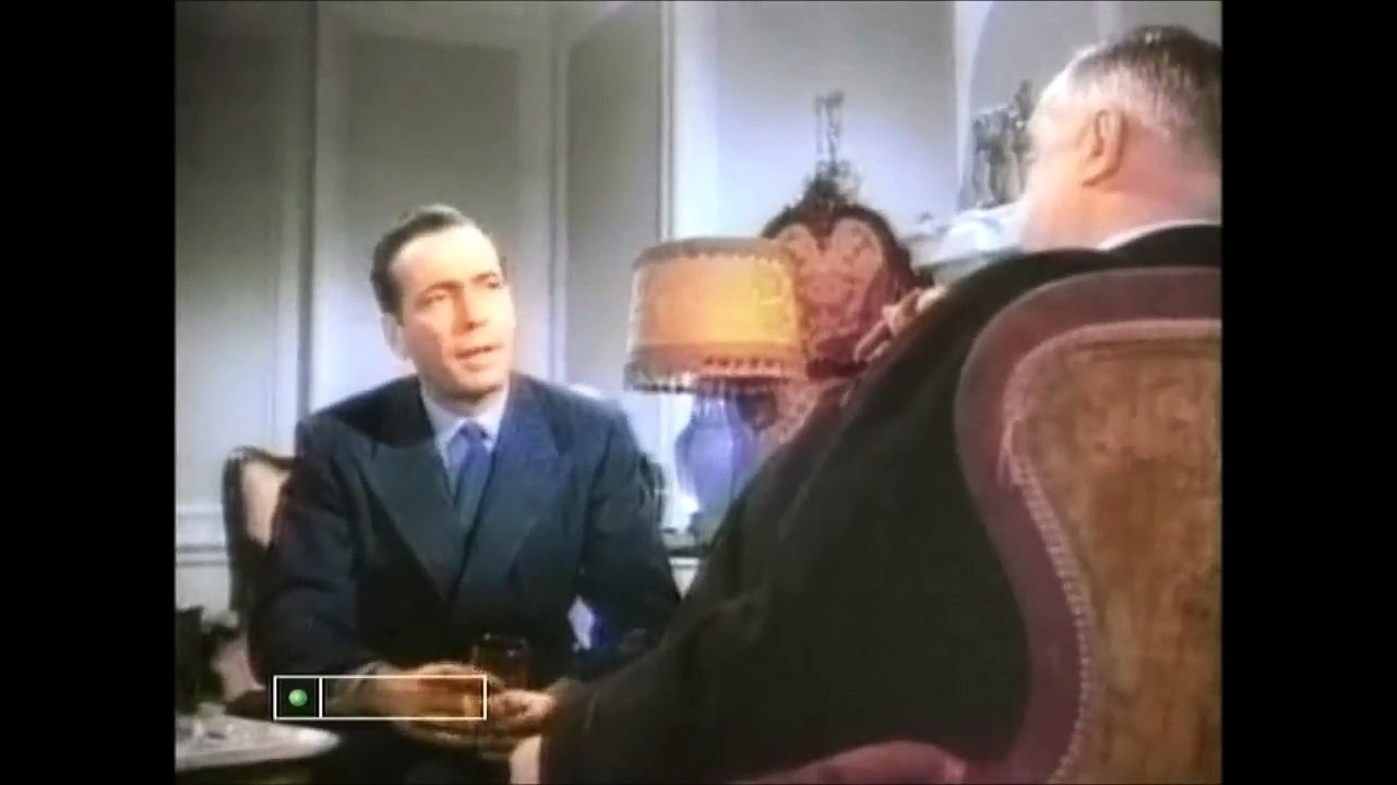 The Maltese Falcon 1941   - let's talk about the bird scene , color