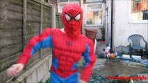 Spiderman cartoon, Hulk vs Spiderman, Summer Pool Party, Bath Time in Real Life Superhero Battle