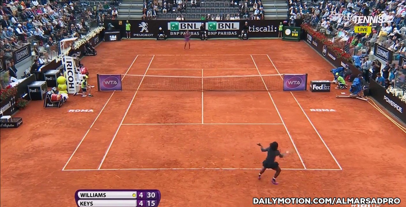 Serena Williams vs Madison Keys Highlights FINAL 2016