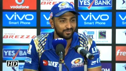 Download Video: IPL9 MI vs DD Krunal Pandya on thrashing Delhi Daredevils