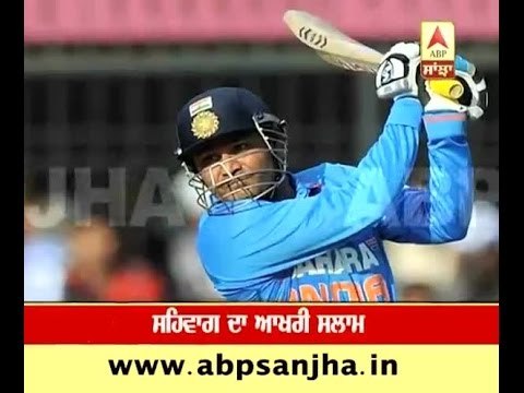 Sehwag announces retirement from international cricket