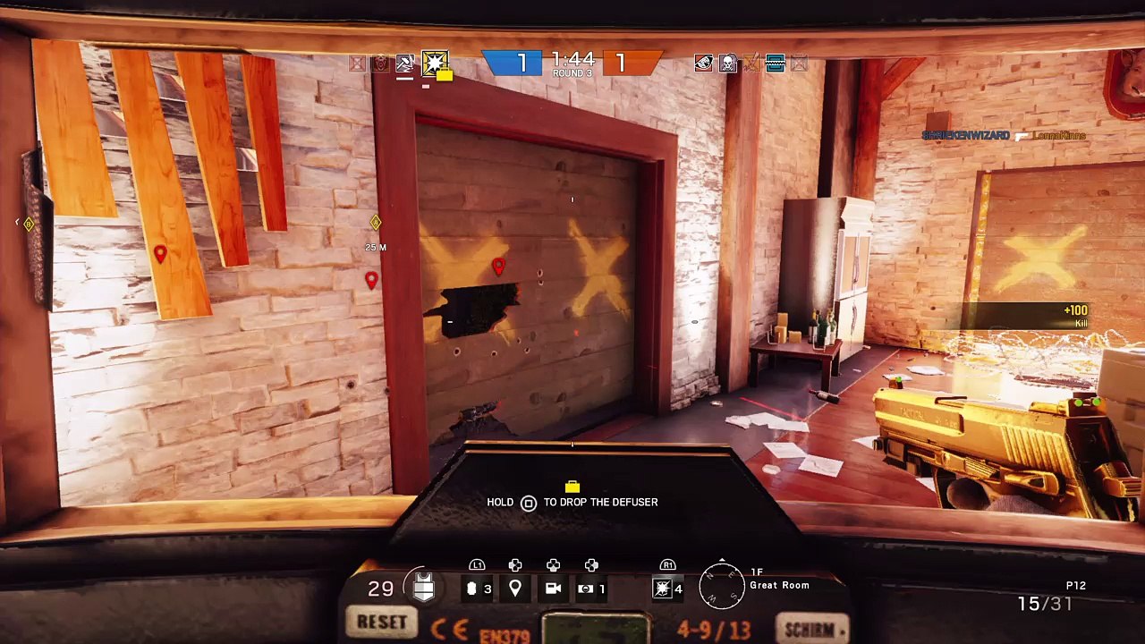 Tom Clancy's Rainbow Six® Siege 5 kill last 1 w...
