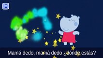 Hippo Peppa en espanol Dedos de la familia  Canciones para ninos