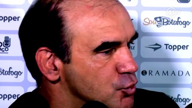 Ricardo Gomes diz que erro no último passe foi o grande pecado do Botafogo contra o São Paulo