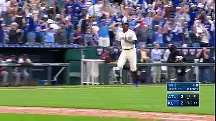 ATL@KC- Morales homers to center to win the game