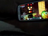 Minecraft pe  me vs zombie   P,S, DADS PHONE!