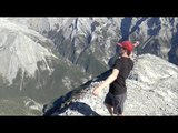 Impressive Mountain Pong Trick Shots