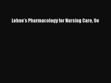 Download Lehne's Pharmacology for Nursing Care 9e PDF Free