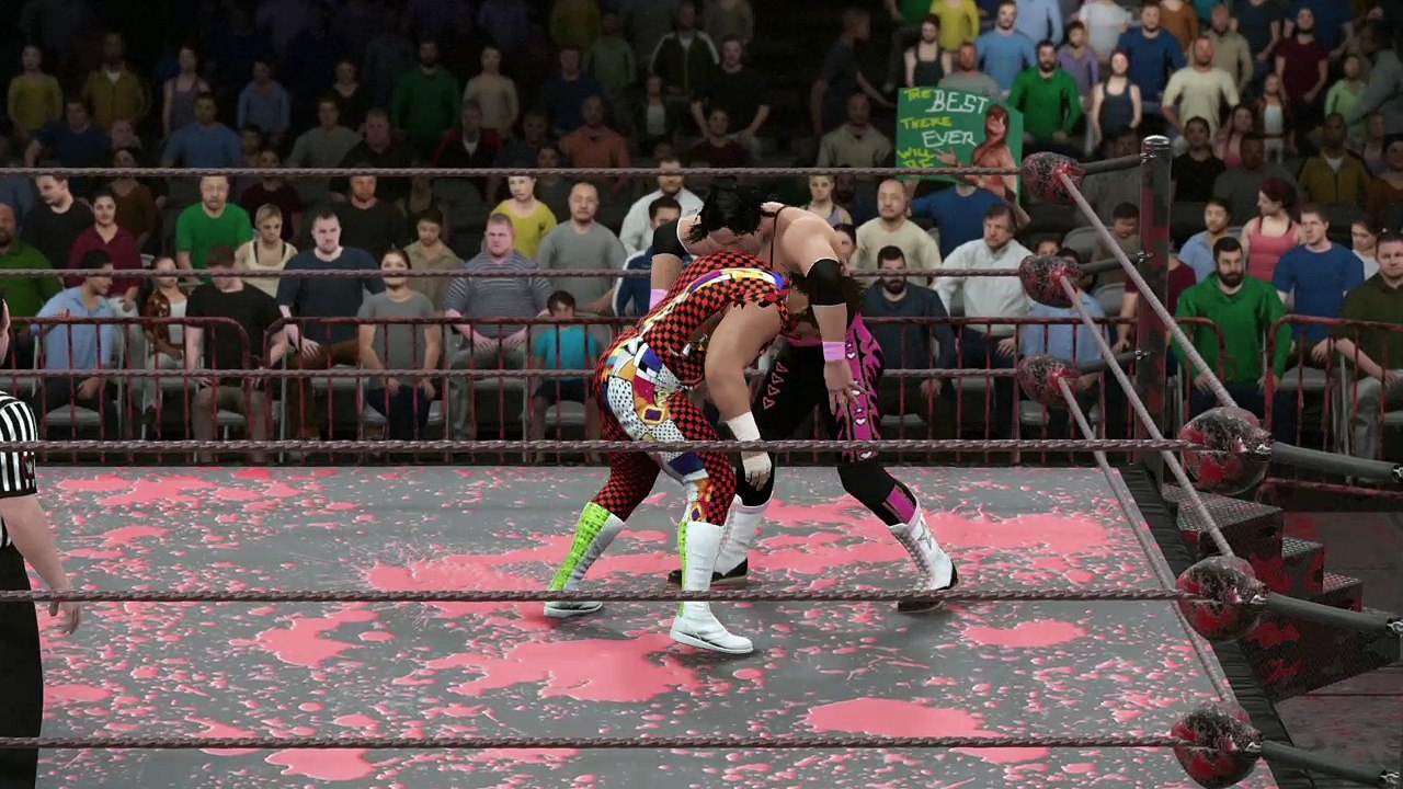 WWE 2K16 bret hart v macho man randy savage