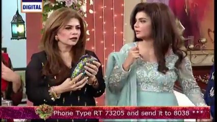 Scripted Scene by Nida Yasir Caught on Morning Show