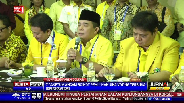 7 Caketum Golkar Ancam Boikot Jika Voting Terbuka