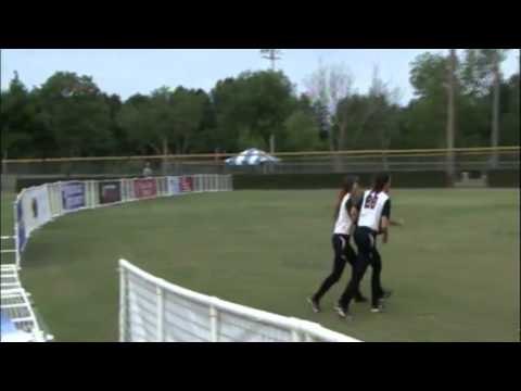 Girl Makes Incredible Home Run Saving Catch