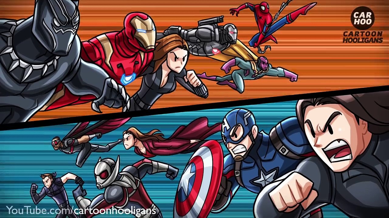 What If This Happened in Marvel's Civil War [Captain America Civil War Variants]
