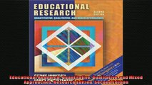 FREE PDF  Educational Research Quantitative Qualitative and Mixed Approaches Research Edition  FREE BOOOK ONLINE