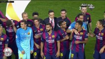 لحظة تتويج برشلونة بكأس ملك أسبانيا ال 27 في تاريخ