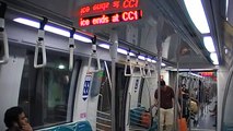 SMRT C830 Set 27's new VPIS 'Doors Closing' and station arrival messages