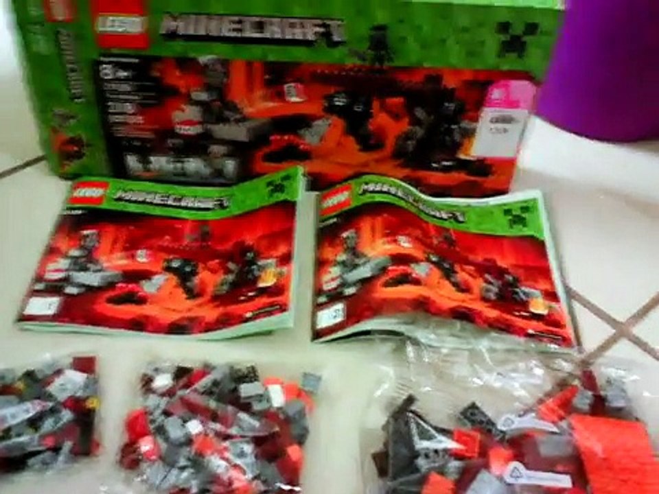 MINECRAFT LEGO INFIERNO WHITER