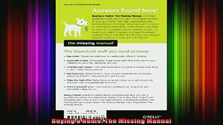 READ book  Buying a Home The Missing Manual Online Free