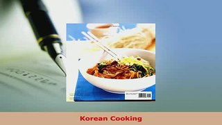 Download  Korean Cooking Read Online