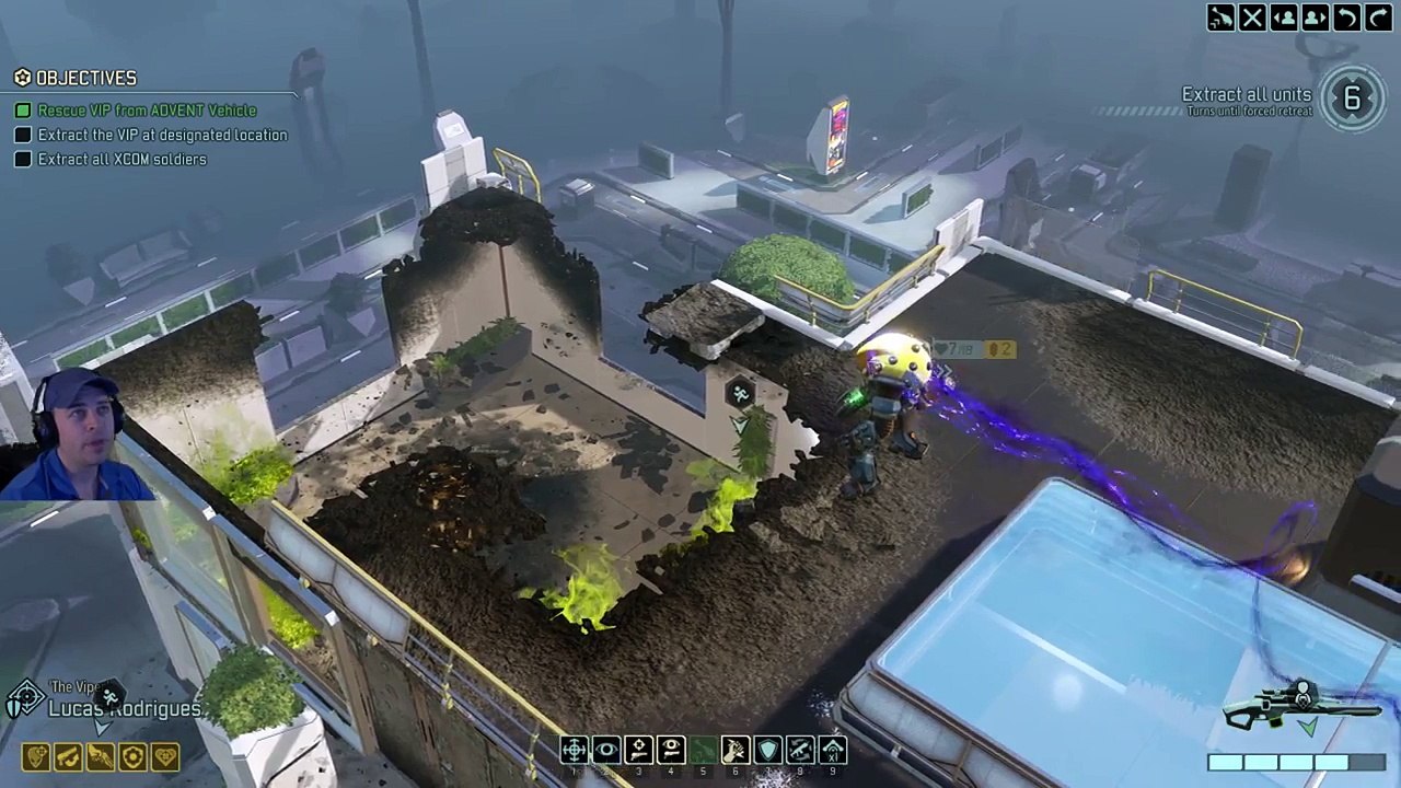 Xcom 2 Don't use explosives on your Extraction points.