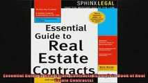 READ book  Essential Guide to Real Estate Contracts Complete Book of Real Estate Contracts Full Free