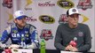NASCAR at Dover International Speedway May 2016 - Harvick, Earnhardt post qualifying.