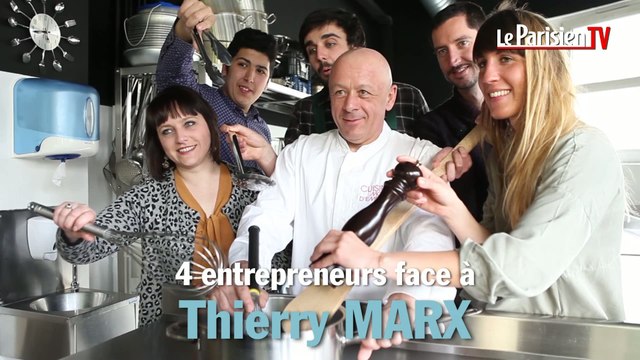 Thierry Marx face aux entrepreneurs