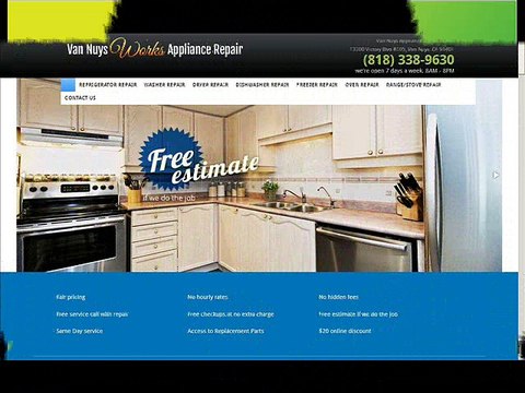 Van Nuys Appliance Repair Works-(818) 338-9630