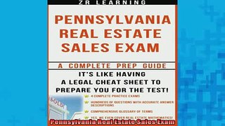 READ book  Pennsylvania Real Estate Sales Exam Online Free