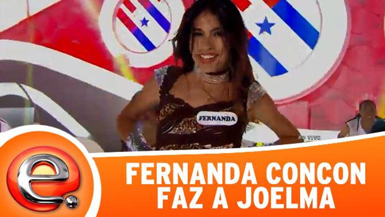 Fernanda Concon faz a Joelma com a música Dança Calypso