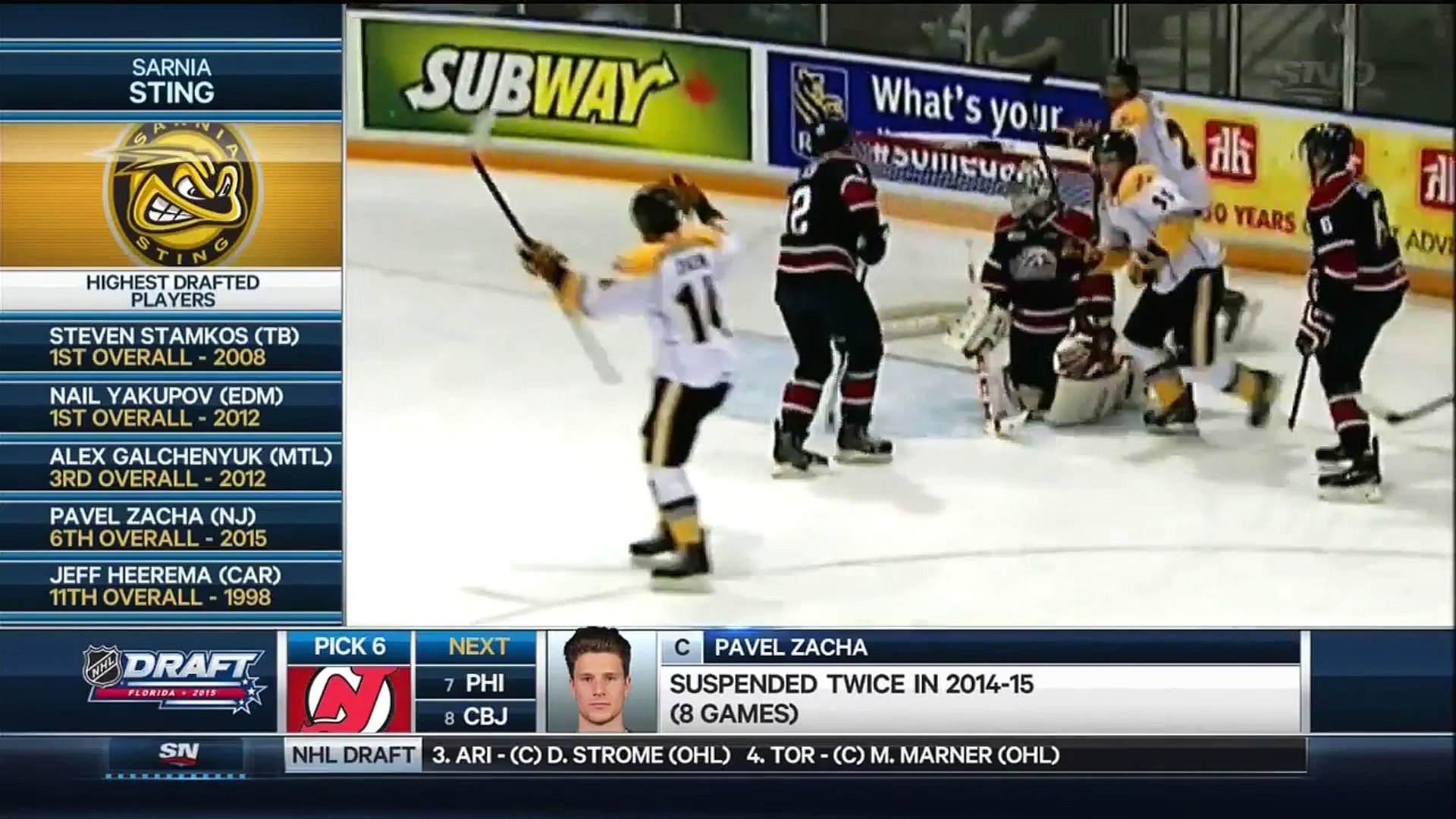 pavel zacha draft