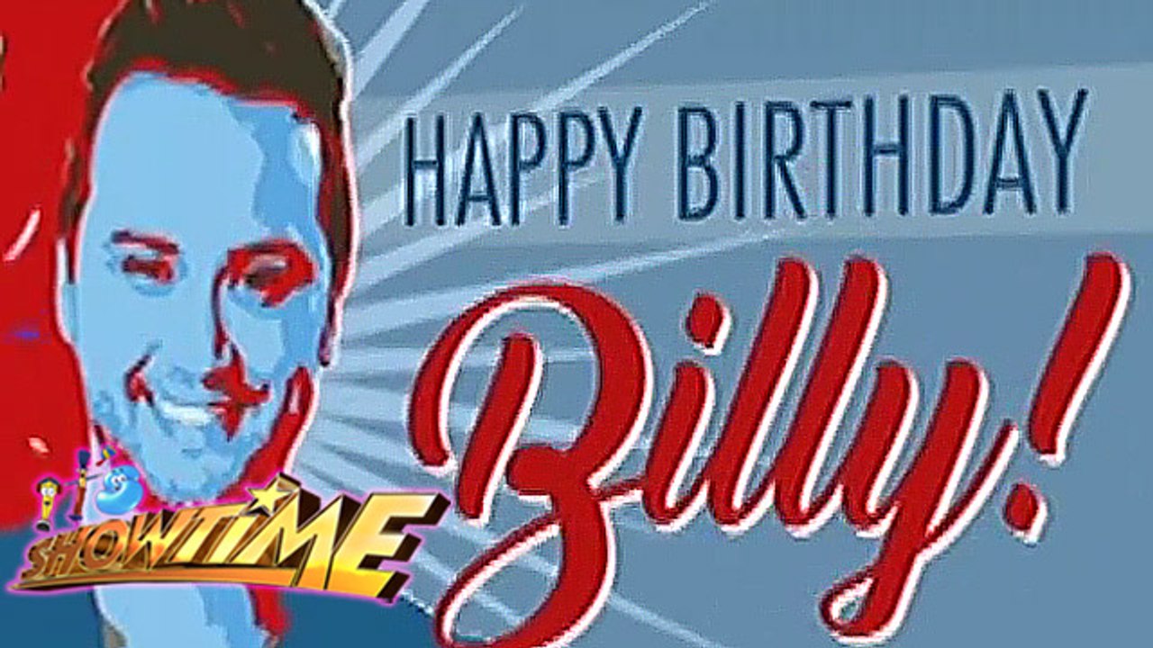 It's Showtime: Happy Birthday Billy Crawford!