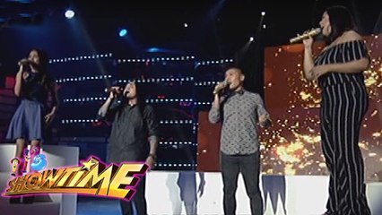 It's Showtime: Christofer, Andrey, Phoebe at Marielle in Apatan Tapatan