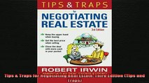 Downlaod Full PDF Free  Tips  Traps for Negotiating Real Estate Third Edition Tips and Traps Full Free
