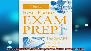READ book  Texas Real Estate Exam Preparation Guide with CDROM Full EBook