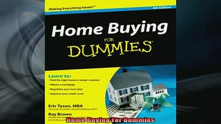 READ book  Home Buying For Dummies Full EBook