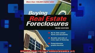 READ book  BUYING REAL ESTATE FORECLOSURES 3E Full Free