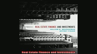 FREE EBOOK ONLINE  Real Estate Finance and Investments Free Online