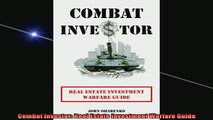 READ book  Combat Investor Real Estate Investment Warfare Guide Full Free