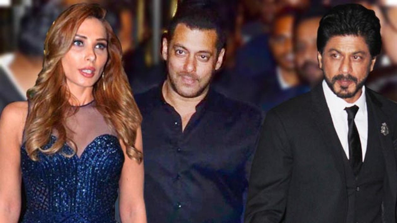Salman Introduces Iulia Vantur To Shahrukh Khan