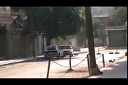 حلب :: الجيش الحر يضرب حاجز السليمانية 20-8-2012م