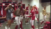 Bayern Munich Players Dancing #RunningManChallenge Boateng, Ribery, Arturo Vidal