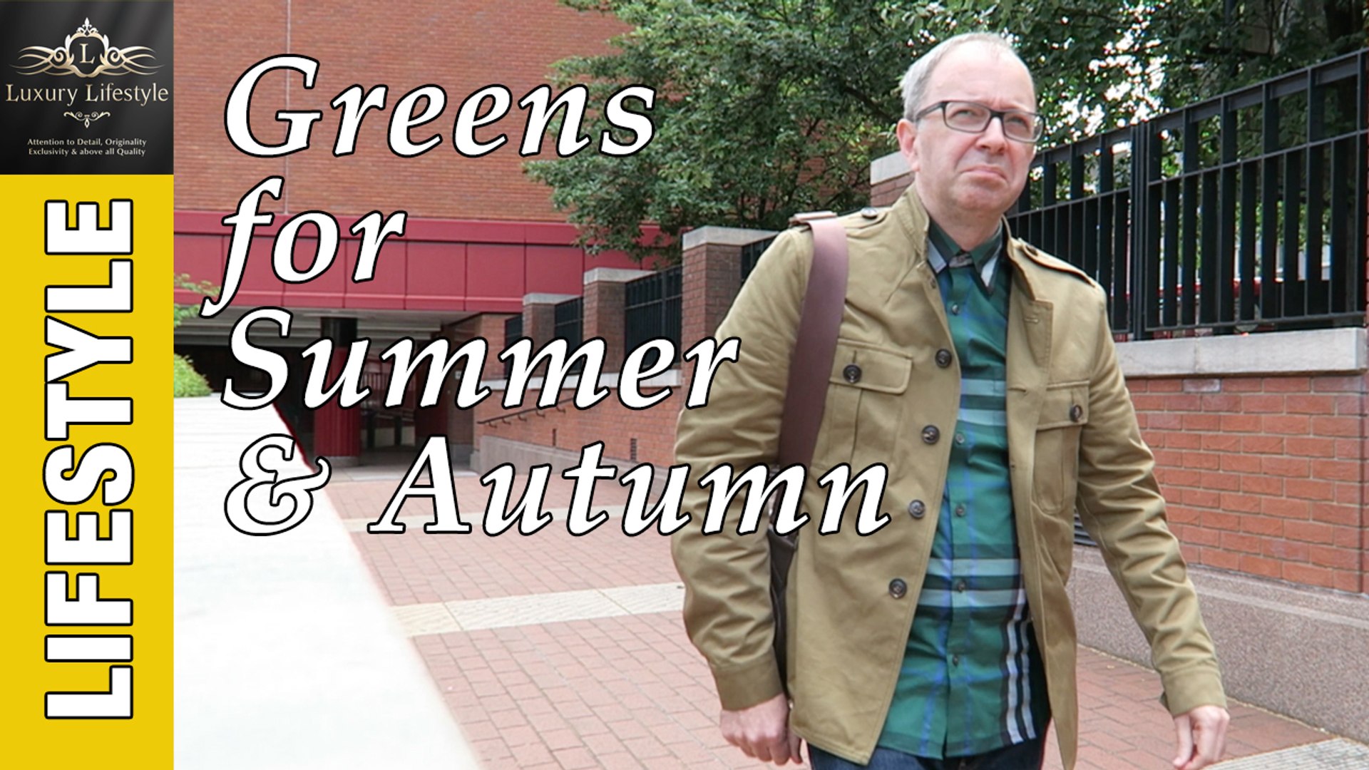 ⁣Greens for Summer Autumn ft Burberry & Gucci - Luxury Lifestyle Channel