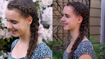 Same Side Dutch Braid into a Fishtail | SEL