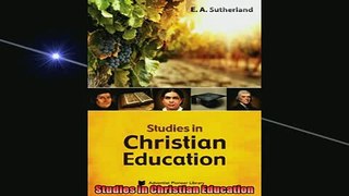 FREE DOWNLOAD  Studies in Christian Education  BOOK ONLINE