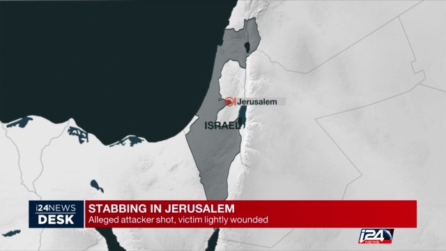 New stabbing in Jerusalem: alleged attacker shot