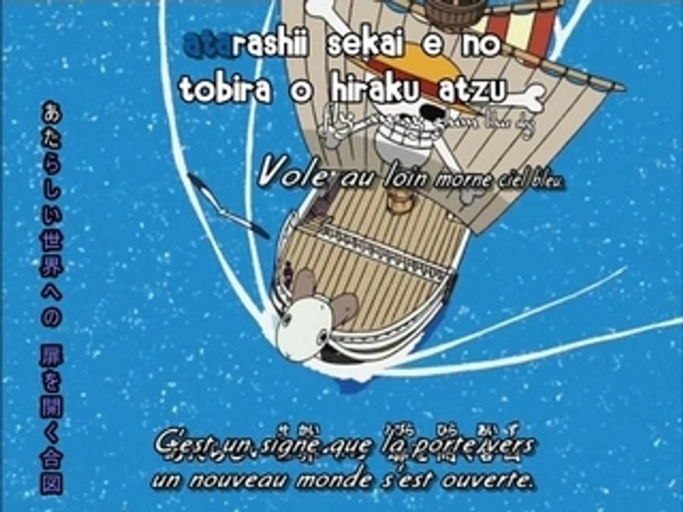 One piece Opening 03 " Hikari E "