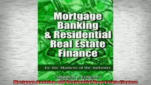 READ book  Mortgage Banking and Residential Real Estate Finance Full EBook